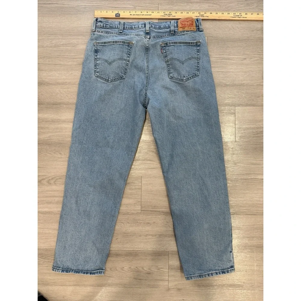 Levi's 550 Jean Denim‎ Light Wash 38x32 Relaxed Fit